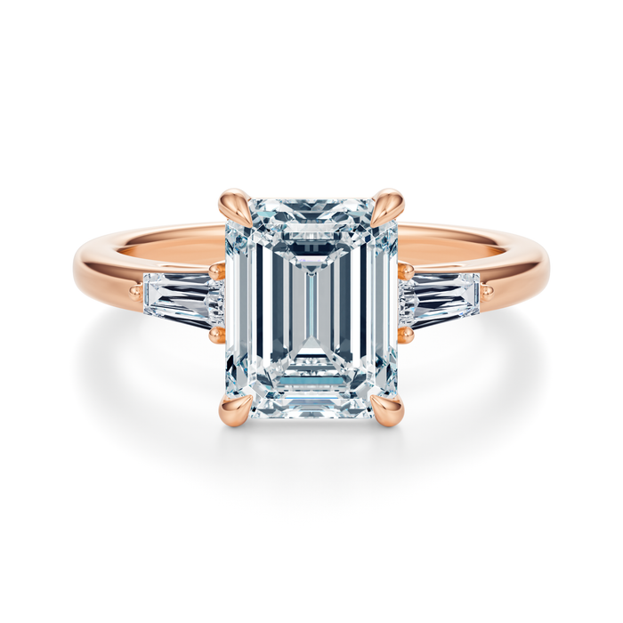 Vesey 3-Stone Engagement Ring Setting