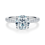 Madison Pavé Engagement Ring Setting
