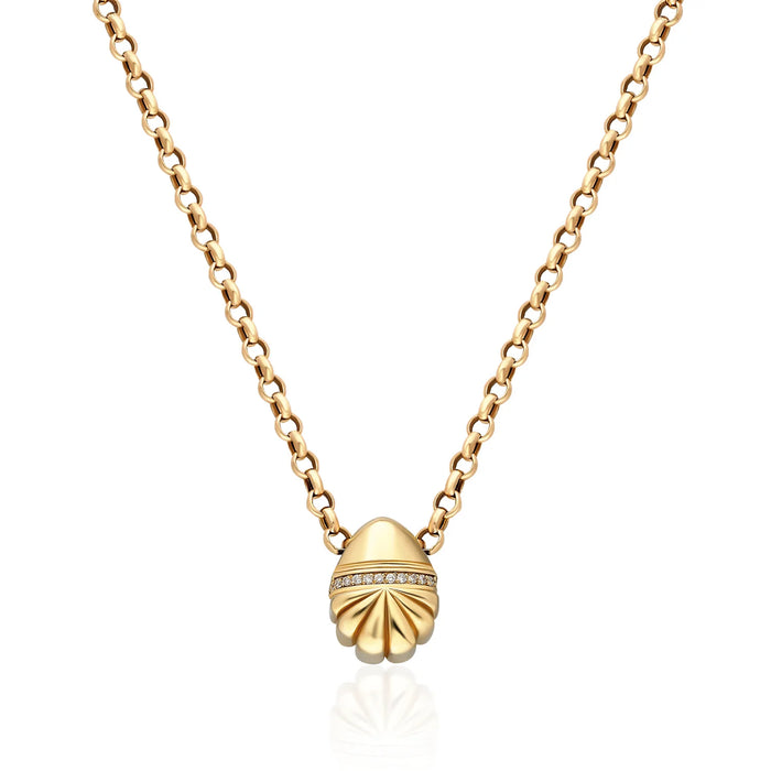 "Bahia" Shell Bead Pendant