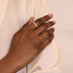 0.68tcw Arden Half Diamond Eternity Wedding Band