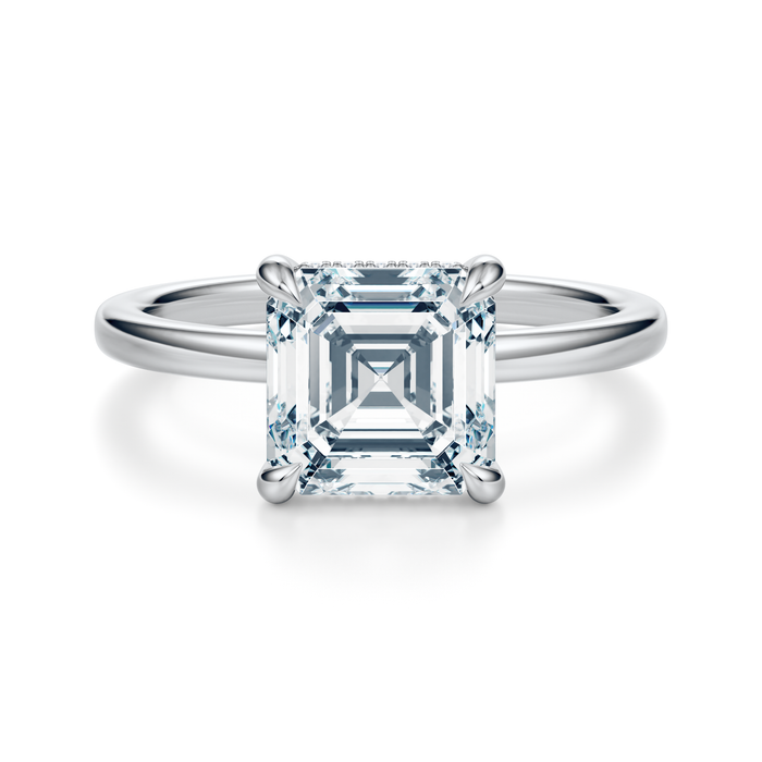 Baxter Hidden Halo Engagement Ring Setting