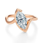 Canal Engagement Ring Setting