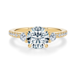 Petite Elizabeth Pavé Engagement Ring Setting