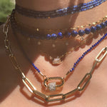 7 Diamond Drop Necklace