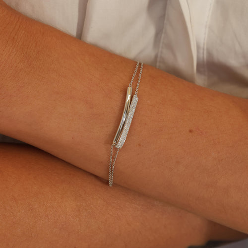 Inside/Out Diamond Flip Bracelet Image 2