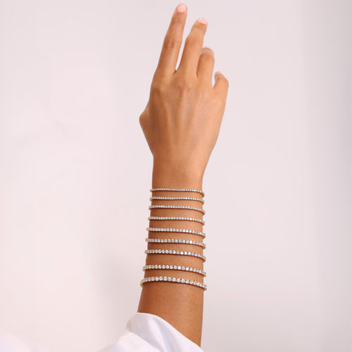 7.00tcw Tribeca Tennis Bracelet Image 2