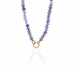 Hackmanite Bead Strand Necklace