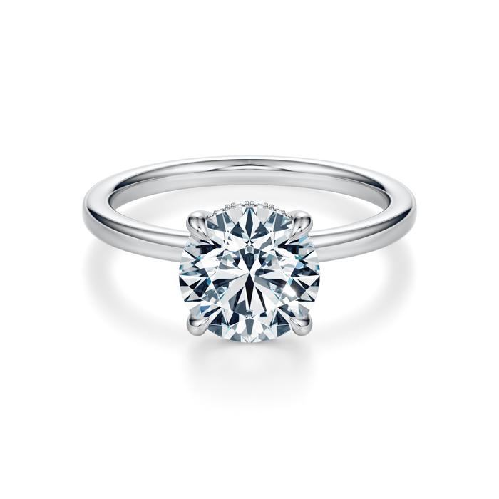 Baxter Hidden Halo Engagement Ring Setting