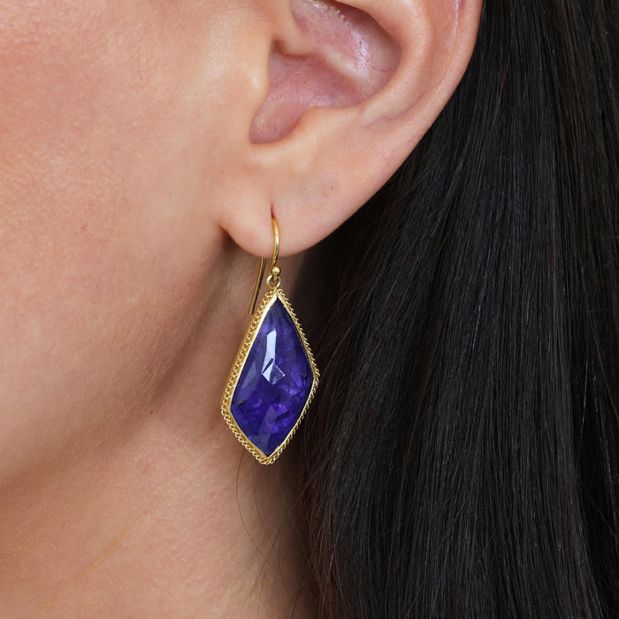 Tanzanite Drop Earrings