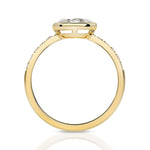 Wyler 1.74ct Engagement Ring
