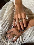 "Txirimiri" Wide Cuff Ring