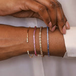 Trio Diamond Bezel Cuff