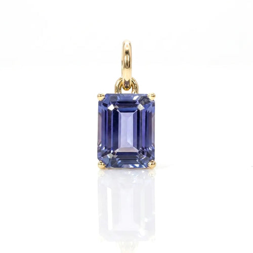 Tanzanite Necklace Charm