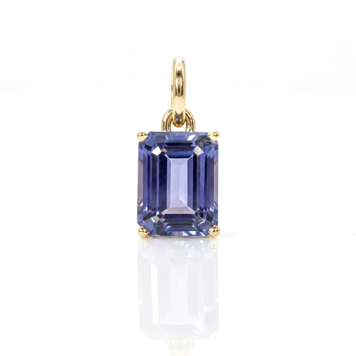 Tanzanite Necklace Charm