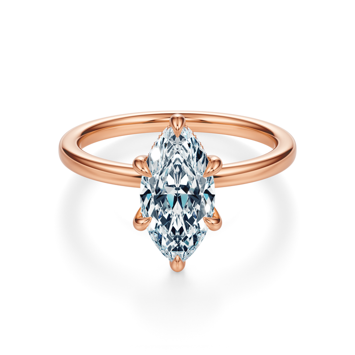 Baxter Hidden Halo Engagement Ring Setting