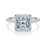 Essex Pavé Halo Engagement Ring Setting