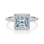 Essex Pavé Halo Engagement Ring Setting
