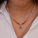 Imperial Topaz "Quince" Frame Charm