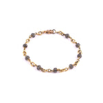 Black Diamond Bead Bracelet