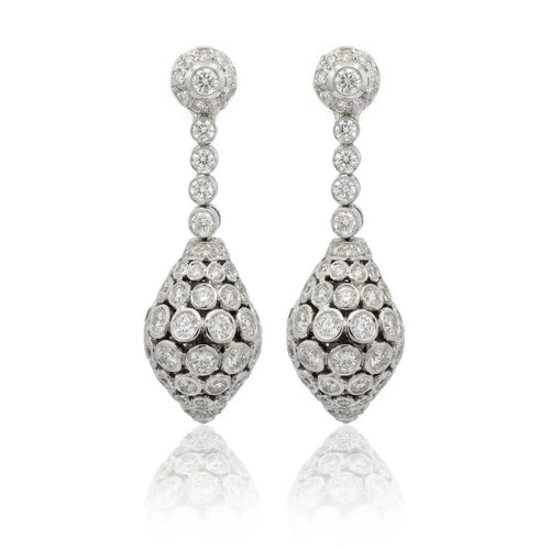 Diamond Drop Dangle earrings