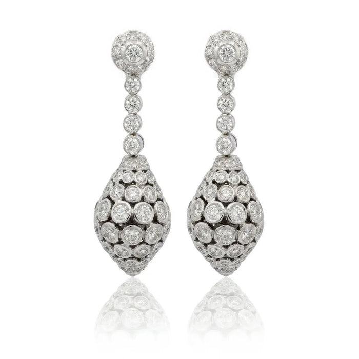 Diamond Drop Dangle earrings