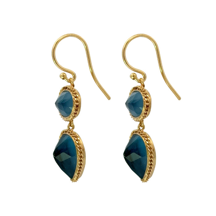 London Blue Topaz Earrings