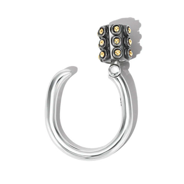 Gold Ball Trundle Lock Ring