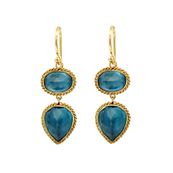 London Blue Topaz Earrings