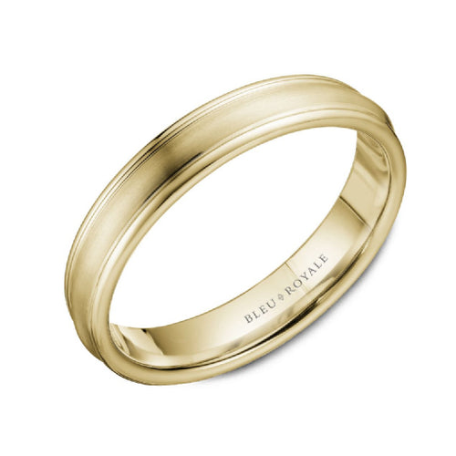 4.5mm Domed Wedding Band