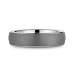6mm Grey Tantulum Wedding Band