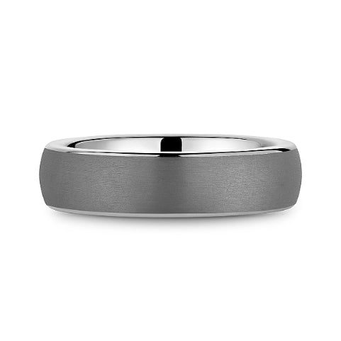 6mm Grey Tantulum Wedding Band