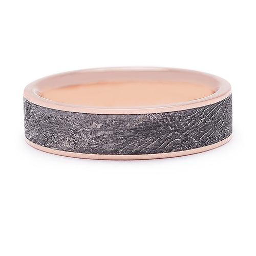 6mm Meterorite Sirius Wedding Band