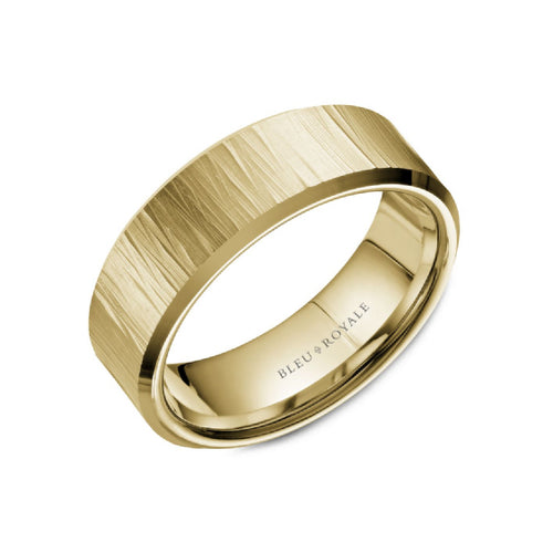 7.5mm Bark Wedding Band