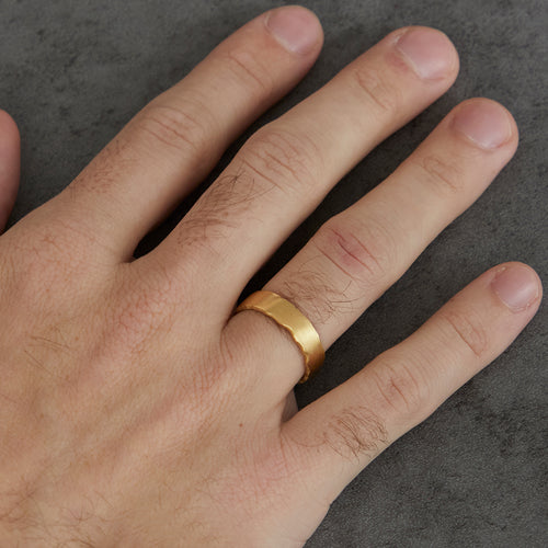 5.5mm Maxwell Wedding Band Image 2