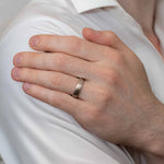 5mm Mokume Gane Wedding Band