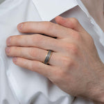 5mm Sirius Gibeon Meteorite Wedding Band