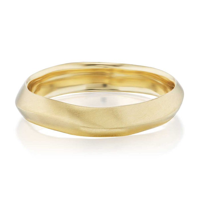 Knife Edge Wedding Band