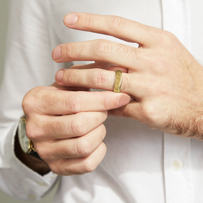 6.5mm Legacy Diamond-Brushed Wedding Band