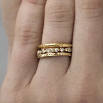 Small Hazel Wedding Band Image 2