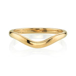 Grace Curved Wedding Band