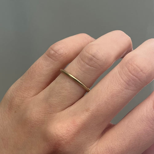 1.8mm Textured Wedding Band Image 2