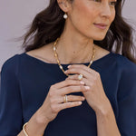 Large Leda Wedding Band