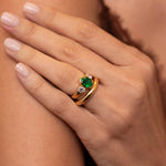 Large Leda Wedding Band