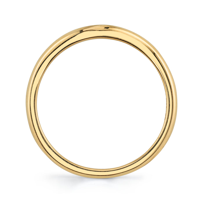 G.St Grace Curved Wedding Band