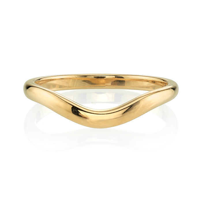 G.St Grace Curved Wedding Band