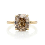 Baxter 3.20ct Antique Cushion Cut Diamond Engagement Ring