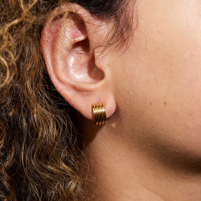 Eleni Huggie Earrings