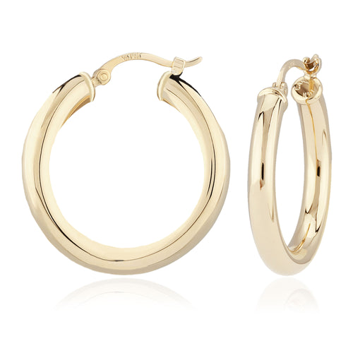 Medium Tube Hoop Earring