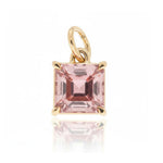 Pink Tourmaline Charm