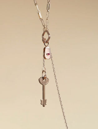 The Pulley Ruby Charm